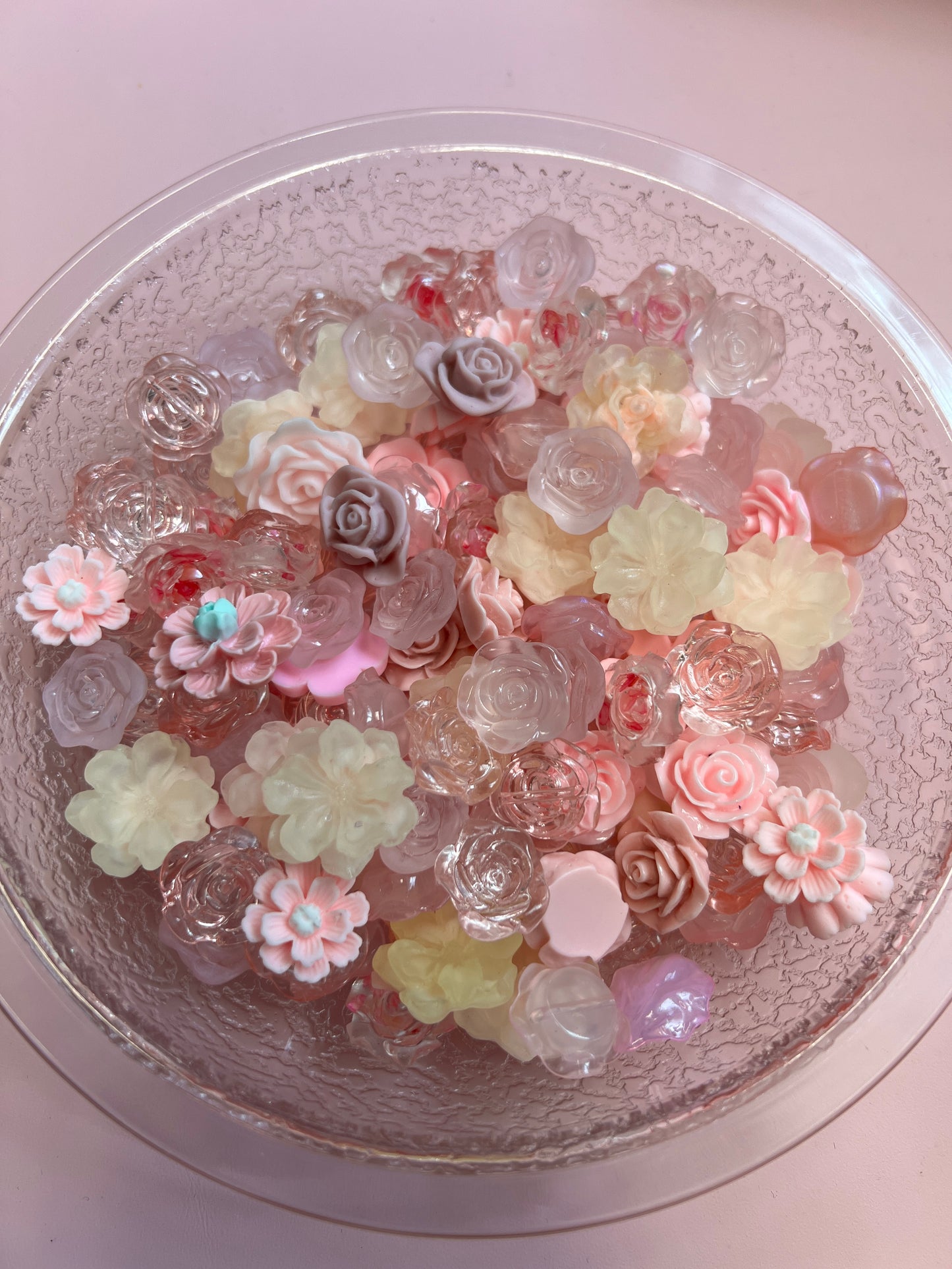 Pink Flower Charm Pack