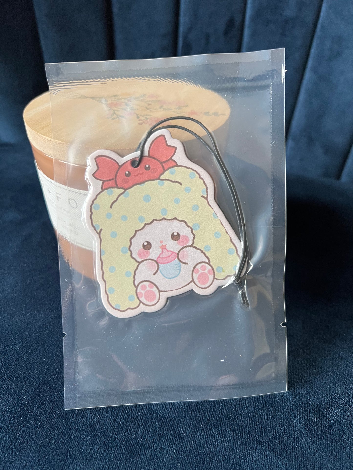 Milk Bottle Bunny Air Freshener