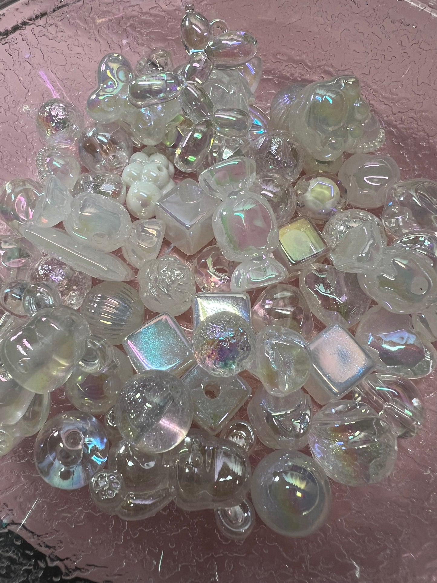 White Mixed Beads, High Quality