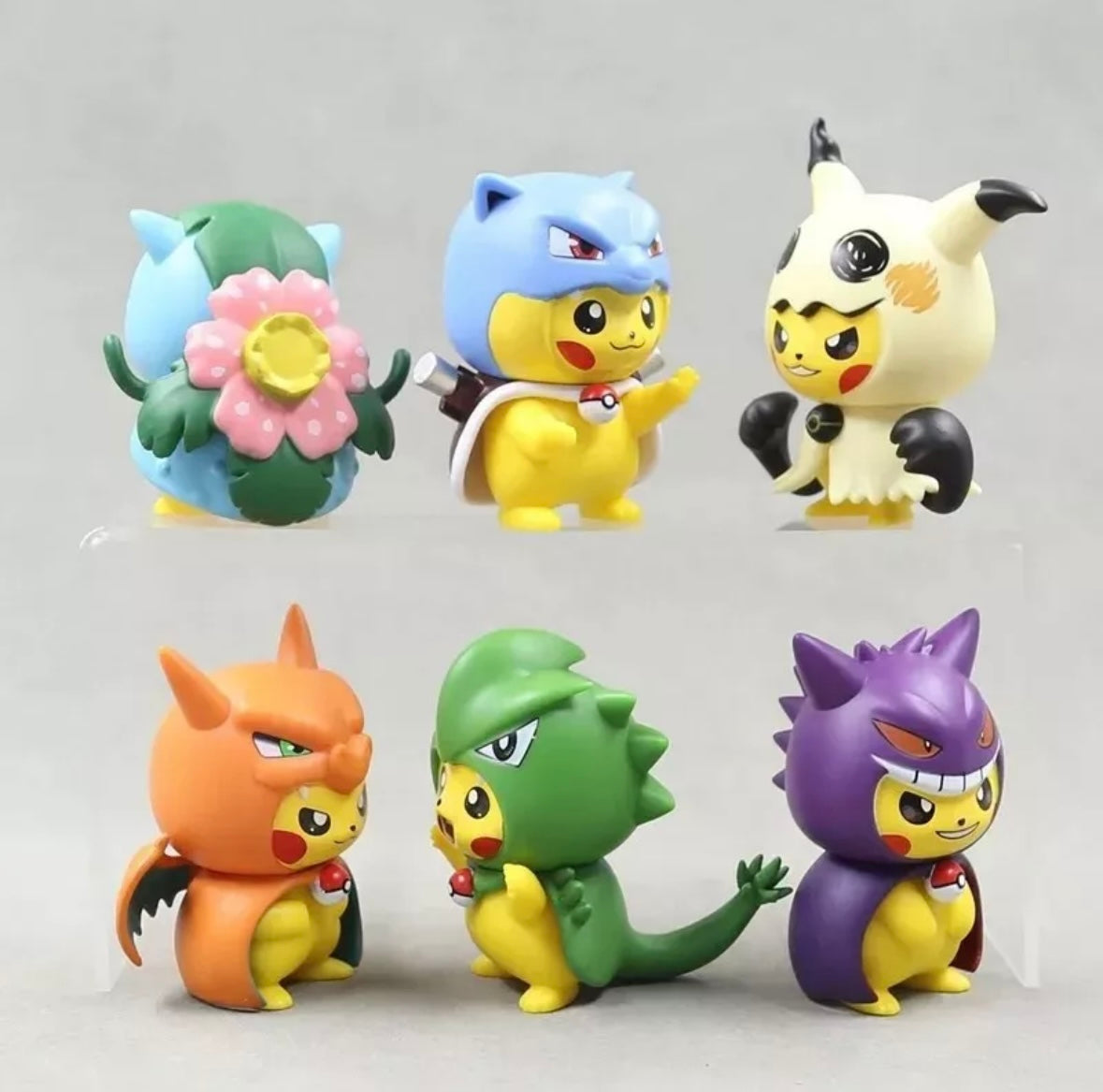 Poncho Pikachu Figure