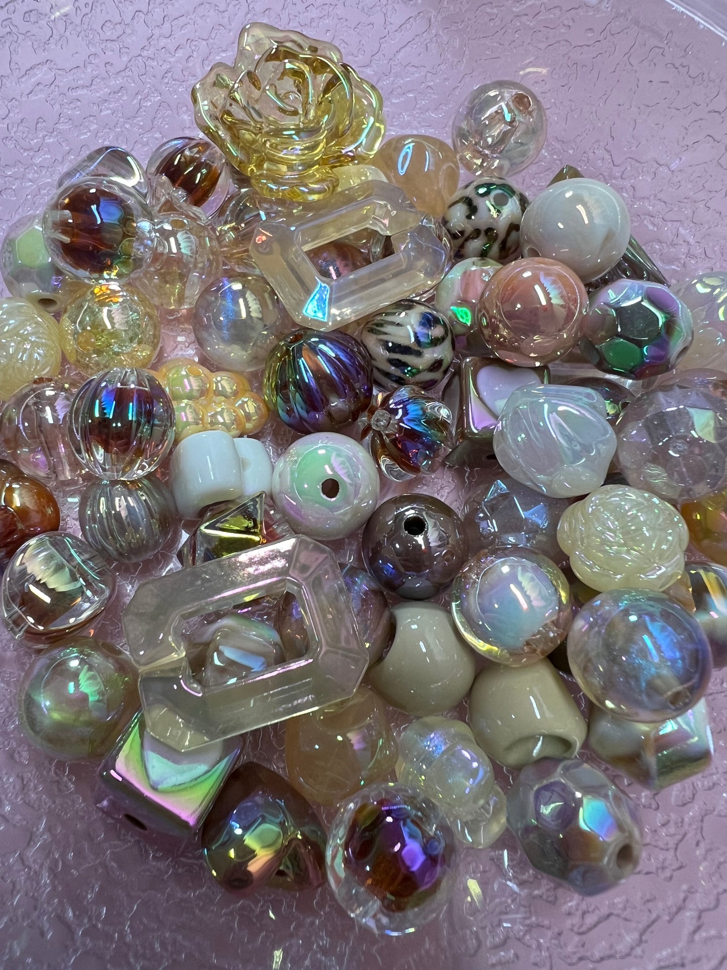 Brown Mixed Beads, High Quality