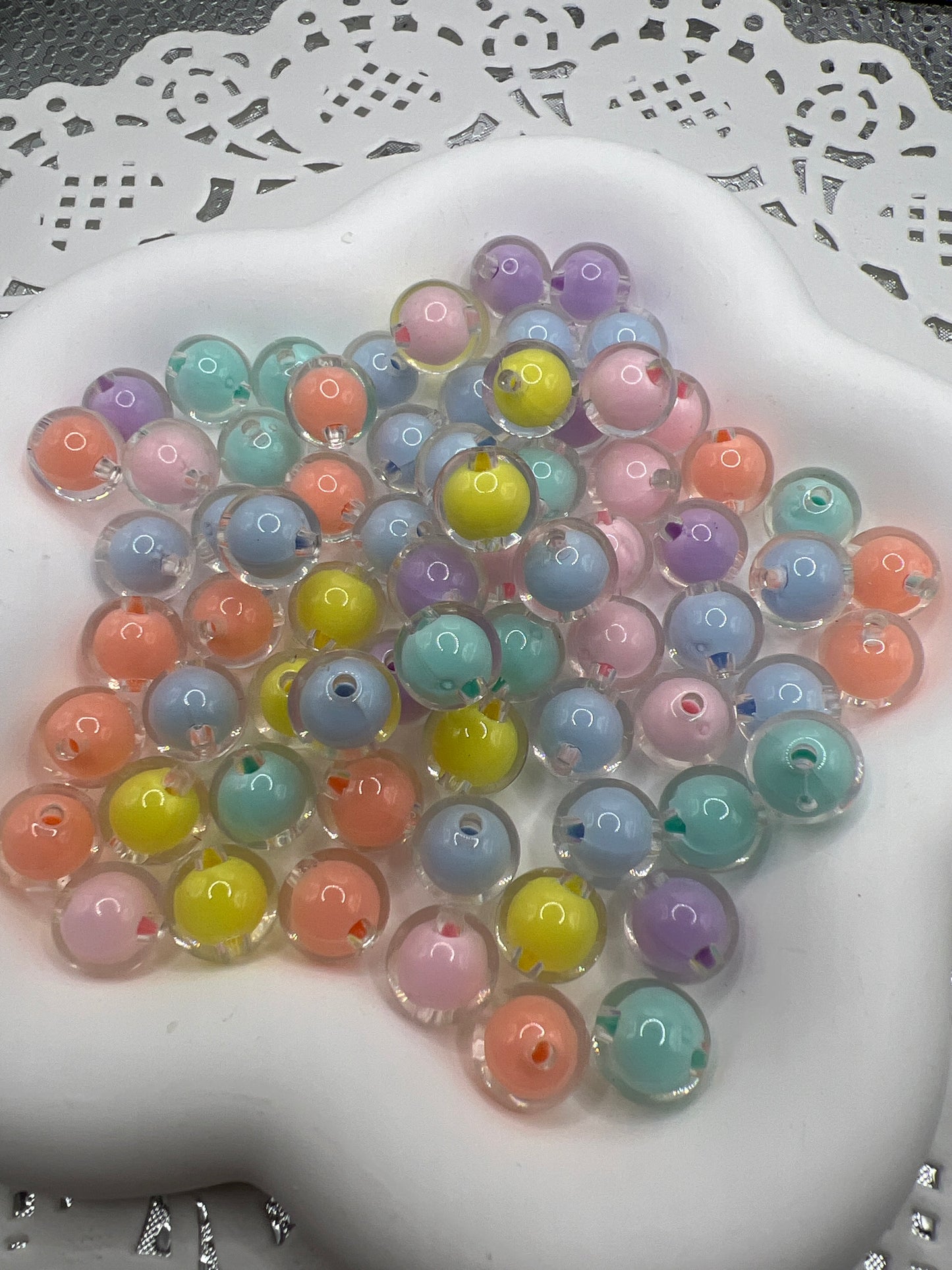 Mixed beads pack