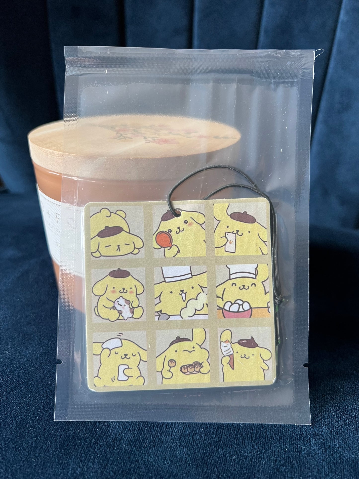 Pompom Square Air Freshener