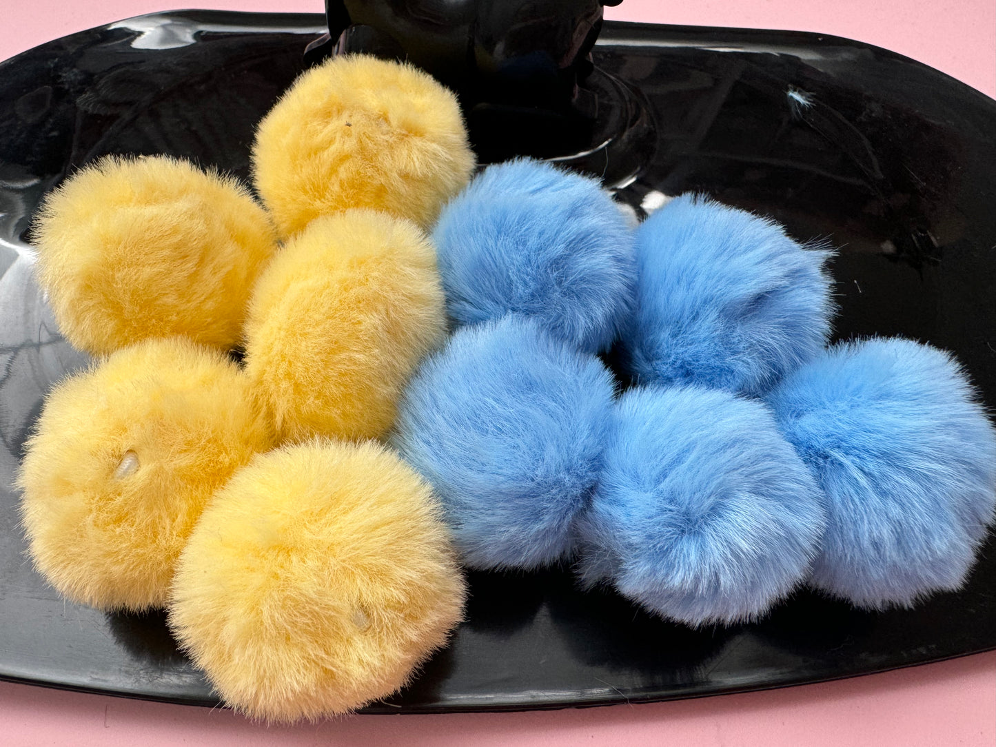 Pompom Blue$Yellow (L)