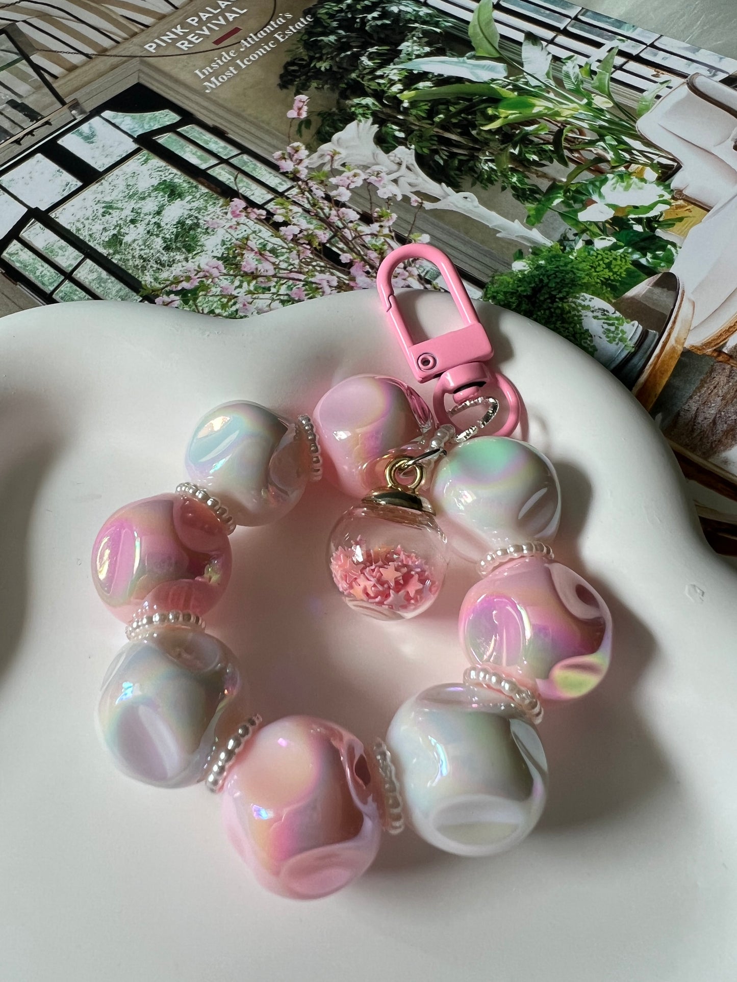 Pink Keychain