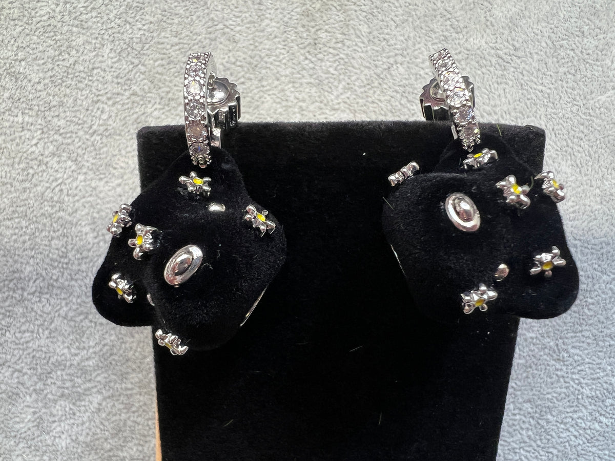 Black Bear Earring