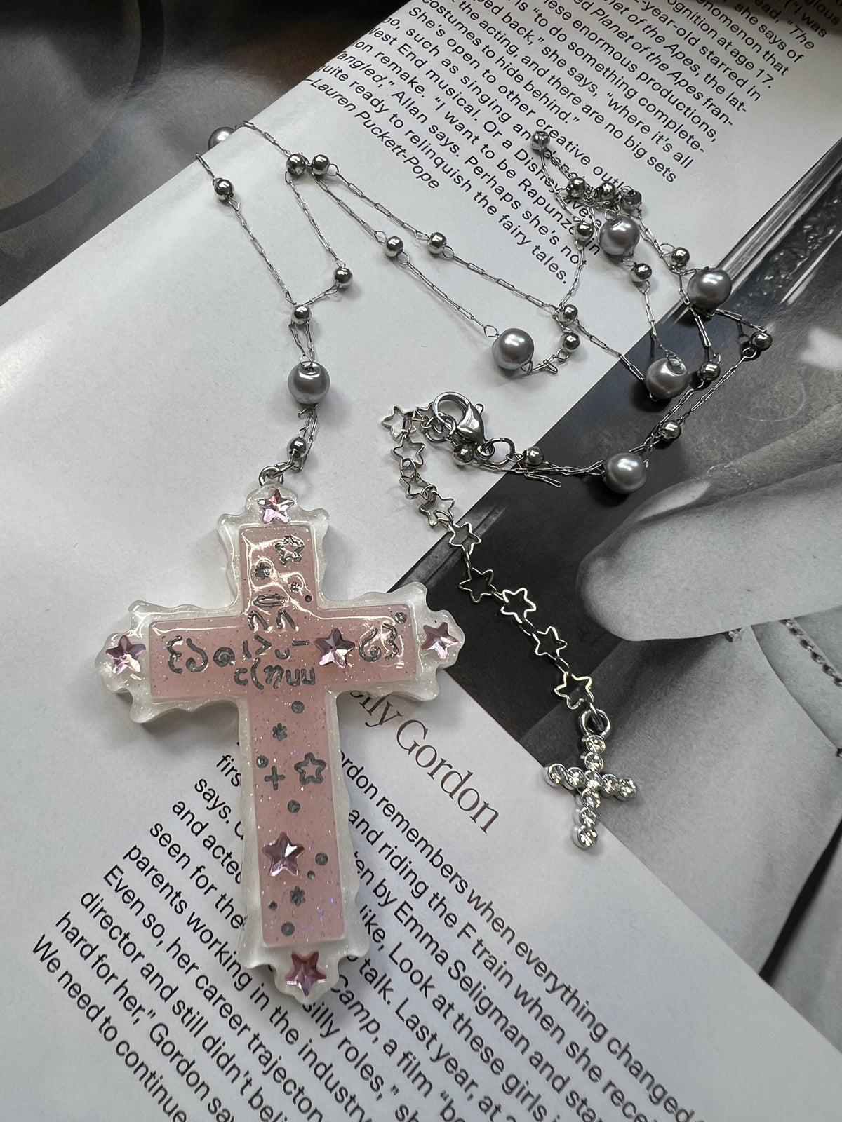 Cross Sweater Chain
