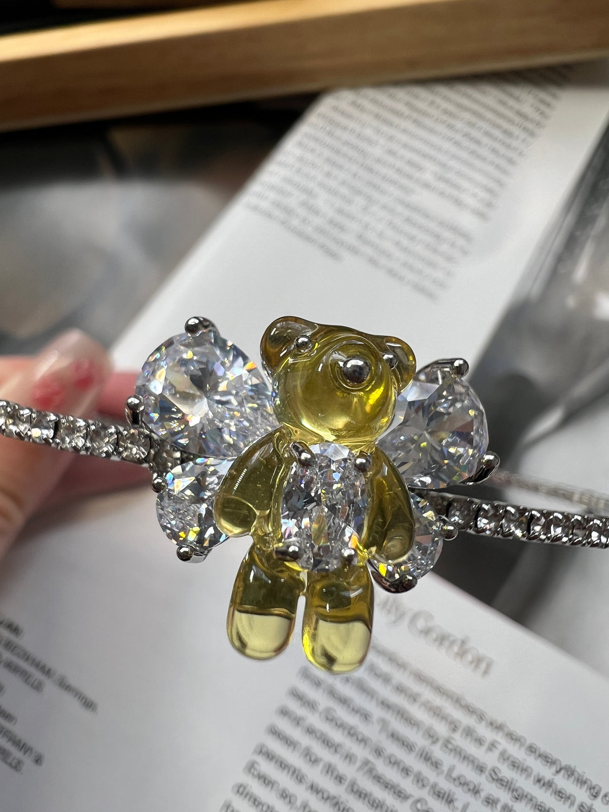 Yellow Bear Chocker