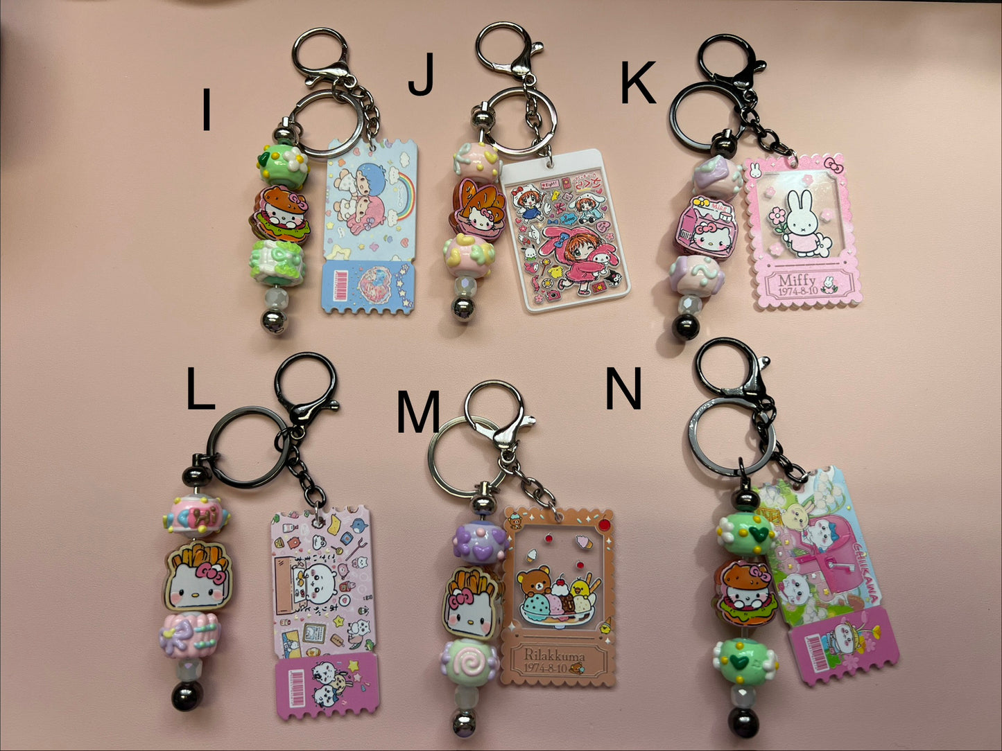 Kitty keychains