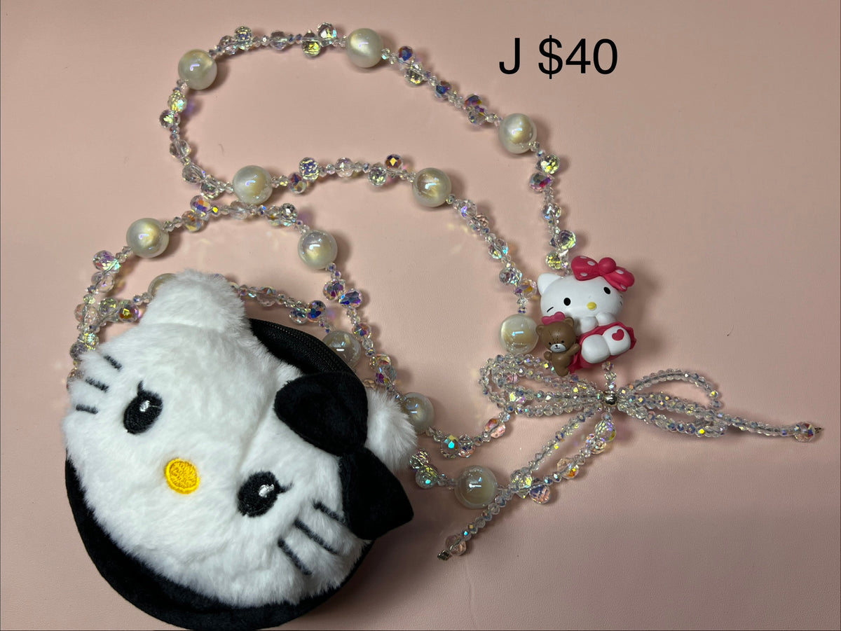 Handcrafted Beaded Crossbody Chains
