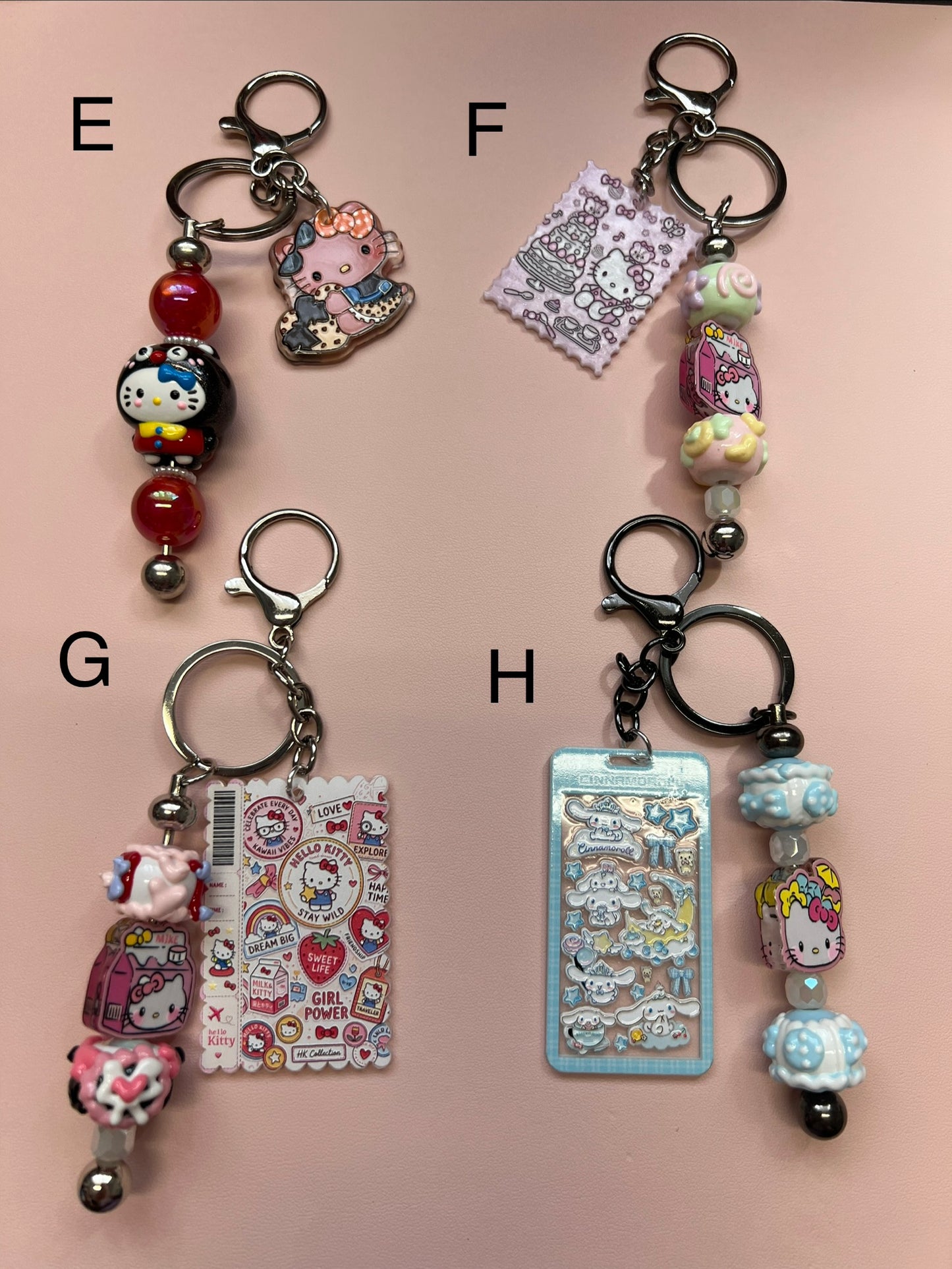 Kitty keychains