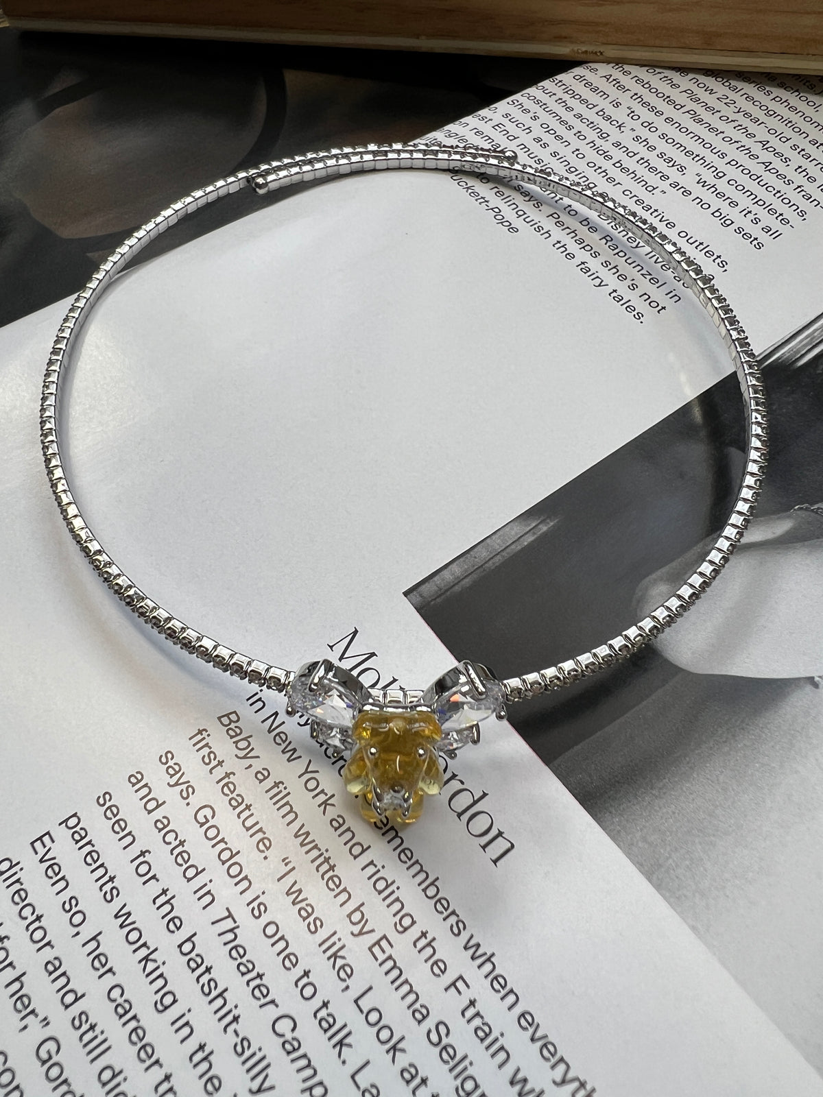 Yellow Bear Chocker