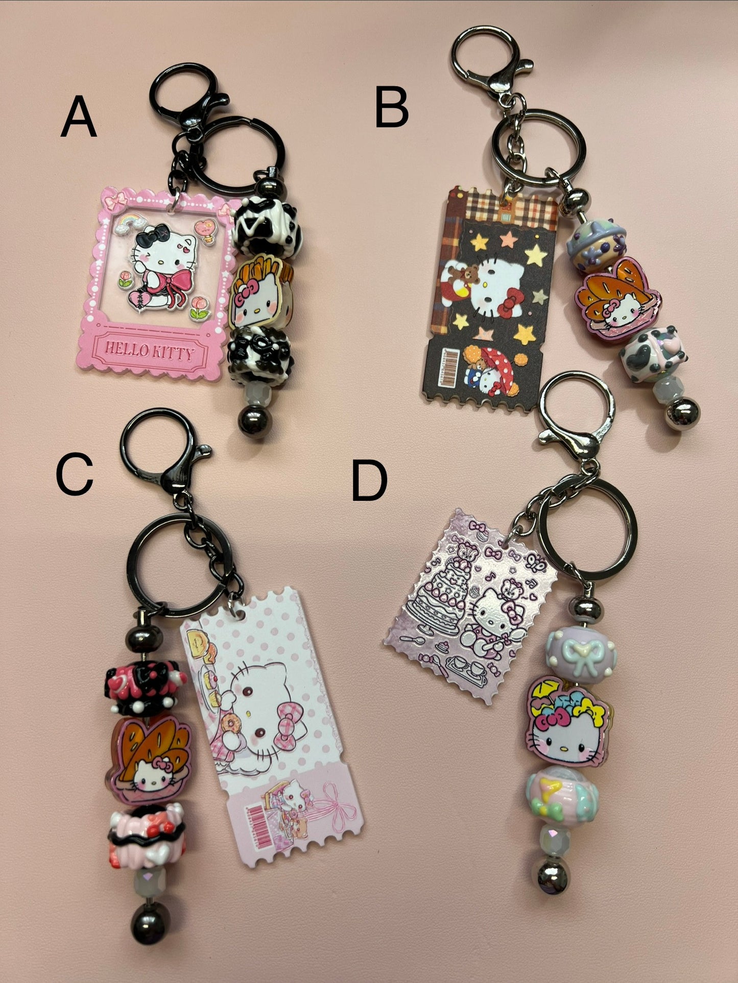 Kitty keychains