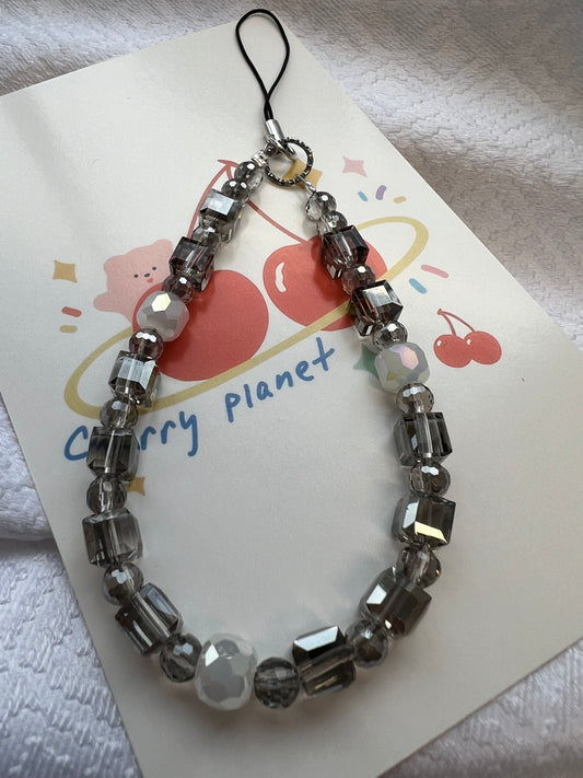 Dark Glass Beads Charm