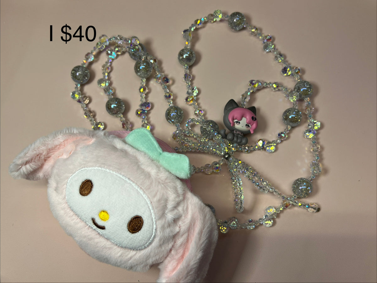 Handcrafted Beaded Crossbody Chains
